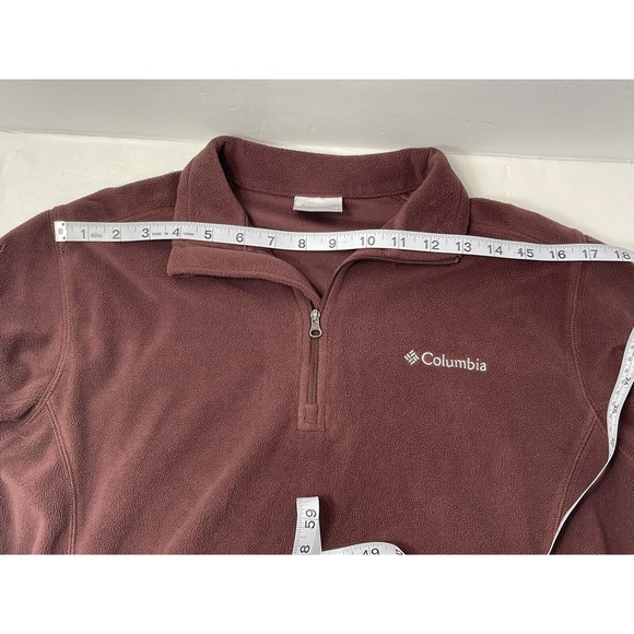 Columbia Jacket Mens Size S Klamath Range II Fleece 1/4 Zip Pullover - Picture 3 of 4